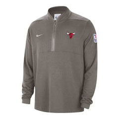 Nike - Chicago Bulls Authentic Performance Half-Zip Jacket - Olive