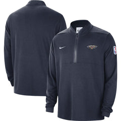 Nike - New Orleans Pelicans Authentic Performance Half-Zip Jacket - Navy