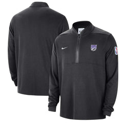 Nike - Sacramento Kings Authentic Performance Half-Zip Jacket - Black