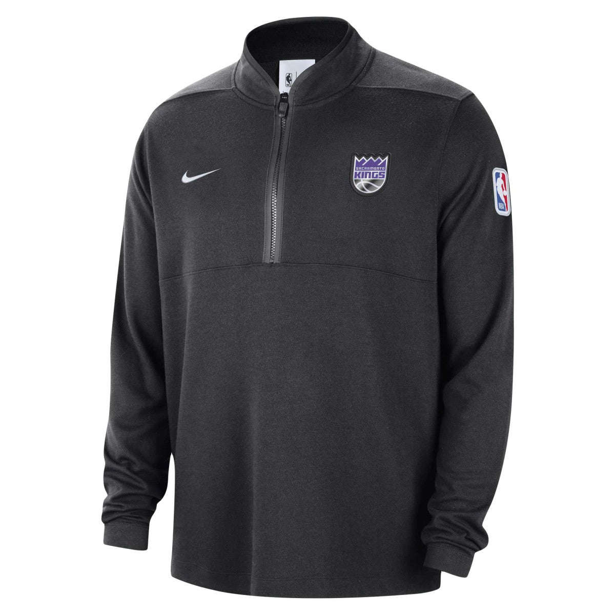 Nike - Sacramento Kings Authentic Performance Half-Zip Jacket - Black