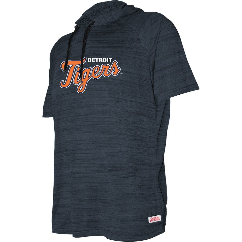 Detroit Tigers Stitches Youth Raglan Short Sleeve Pullover Hoodie Online