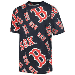 Boston Red Sox Stitches Youth Allover Team T-Shirt Lifestyle
