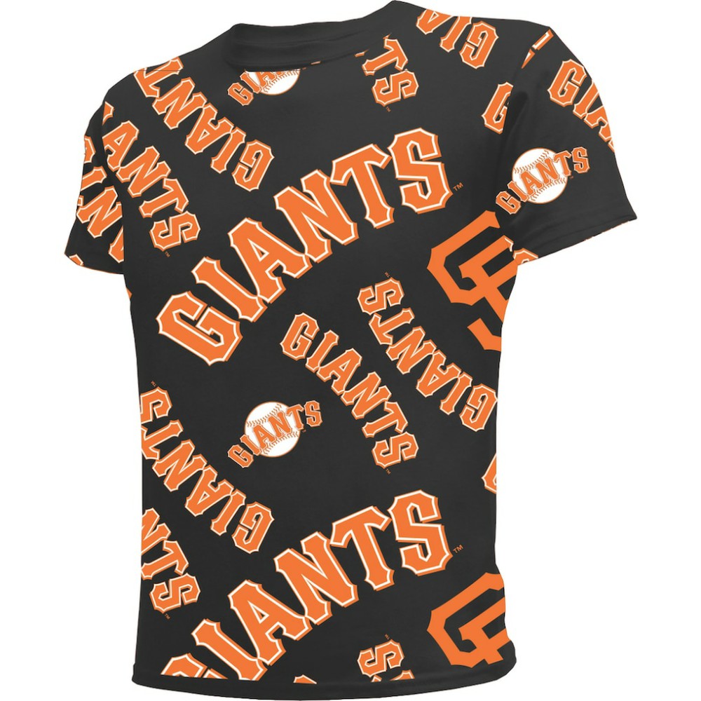 San Francisco Giants Stitches Youth Allover Team T-Shirt Online