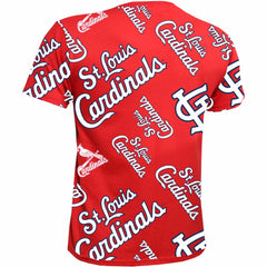 St. Louis Cardinals Stitches Youth Allover Team T-Shirt for sale