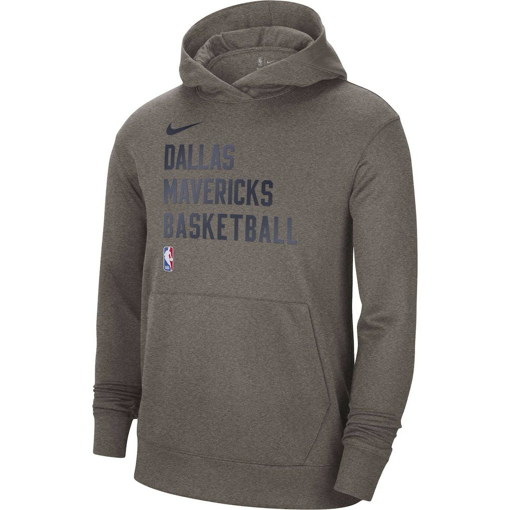 Nike - Dallas Mavericks Unisex 2023/24 Performance Spotlight On-Court Practice Pullover Hoodie - Gray