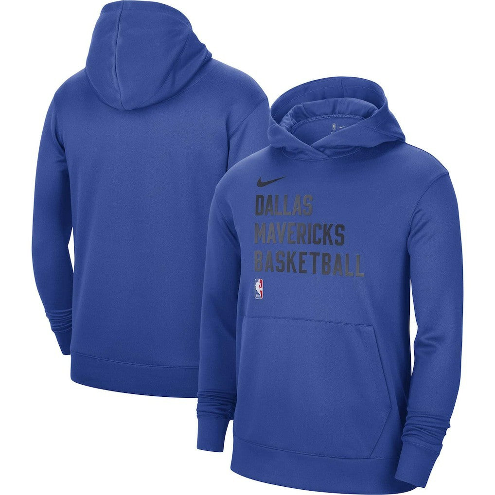 Nike - Dallas Mavericks Unisex 2023/24 Performance Spotlight On-Court Practice Pullover Hoodie - Royal