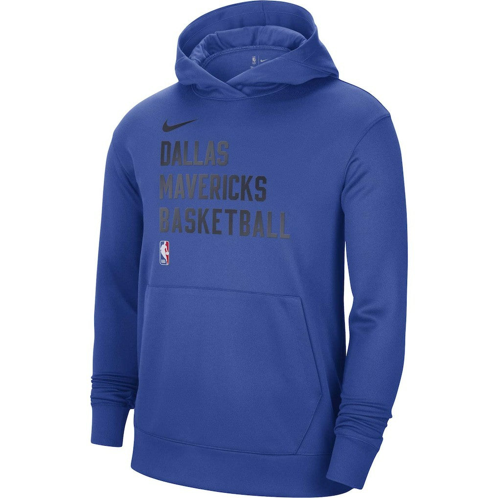 Nike - Dallas Mavericks Unisex 2023/24 Performance Spotlight On-Court Practice Pullover Hoodie - Royal
