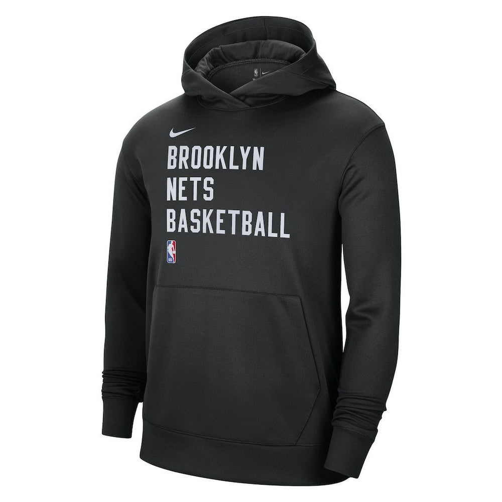Nike - Brooklyn Nets Unisex 2023/24 Performance Spotlight On-Court Practice Pullover Hoodie - Black