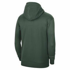 Nike - Milwaukee Bucks Unisex 2023/24 Performance Spotlight On-Court Practice Pullover Hoodie - Hunter Green
