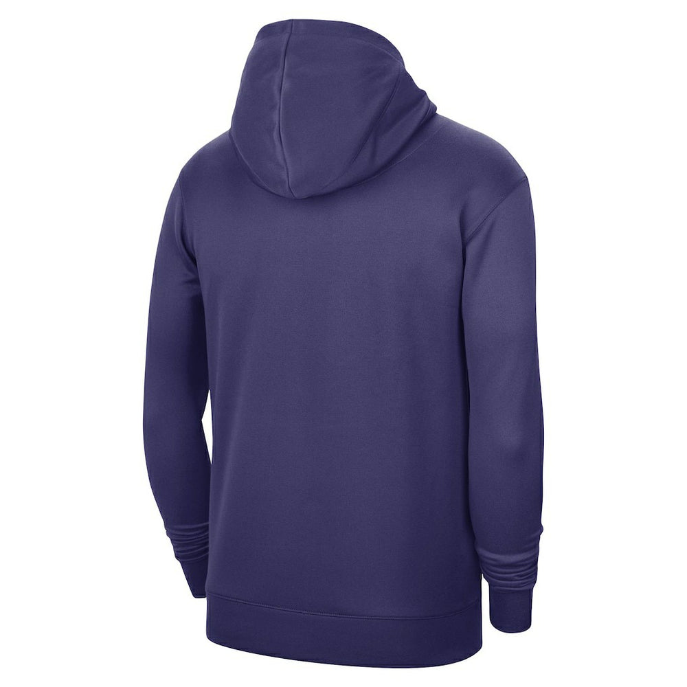 NBA - Charlotte Hornets Jordan Brand Unisex 2023/24 Performance Spotlight On-Court Practice Pullover Hoodie - Purple