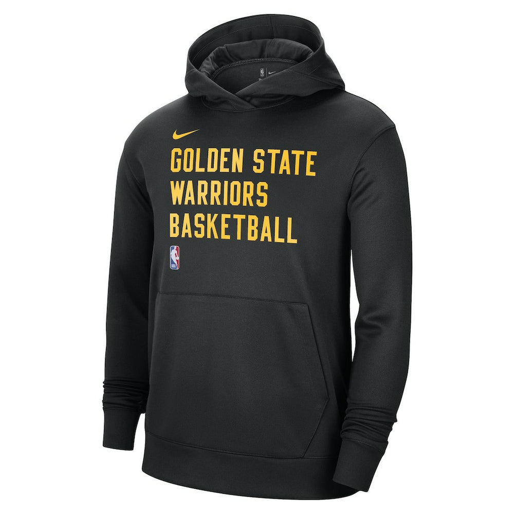 Nike - Golden State Warriors Unisex 2023/24 Performance Spotlight On-Court Practice Pullover Hoodie - Black
