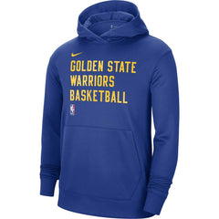 Nike - Golden State Warriors Unisex 2023/24 Performance Spotlight On-Court Practice Pullover Hoodie - Royal
