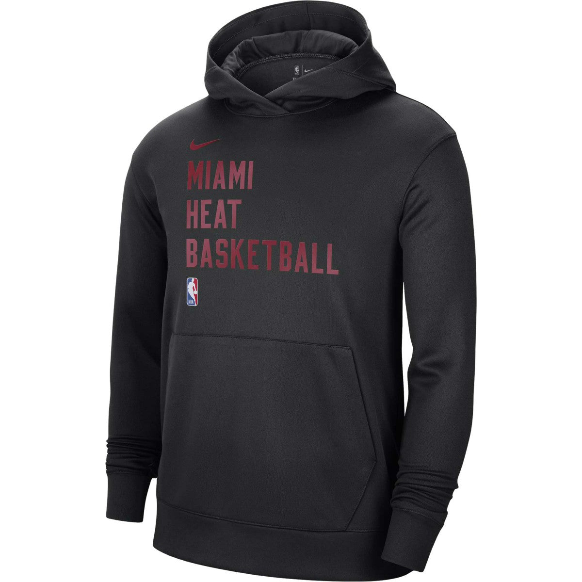Nike - Miami Heat Unisex 2023/24 Performance Spotlight On-Court Practice Pullover Hoodie - Black