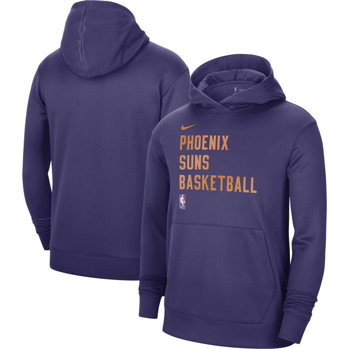 Nike - Phoenix Suns Unisex 2023/24 Performance Spotlight On-Court Practice Pullover Hoodie - Purple