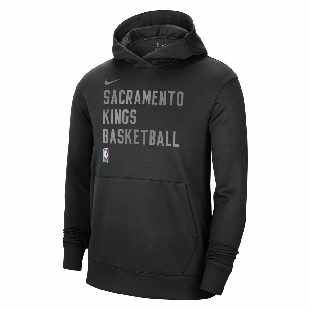 Nike - Sacramento Kings Unisex 2023/24 Performance Spotlight On-Court Practice Pullover Hoodie - Black