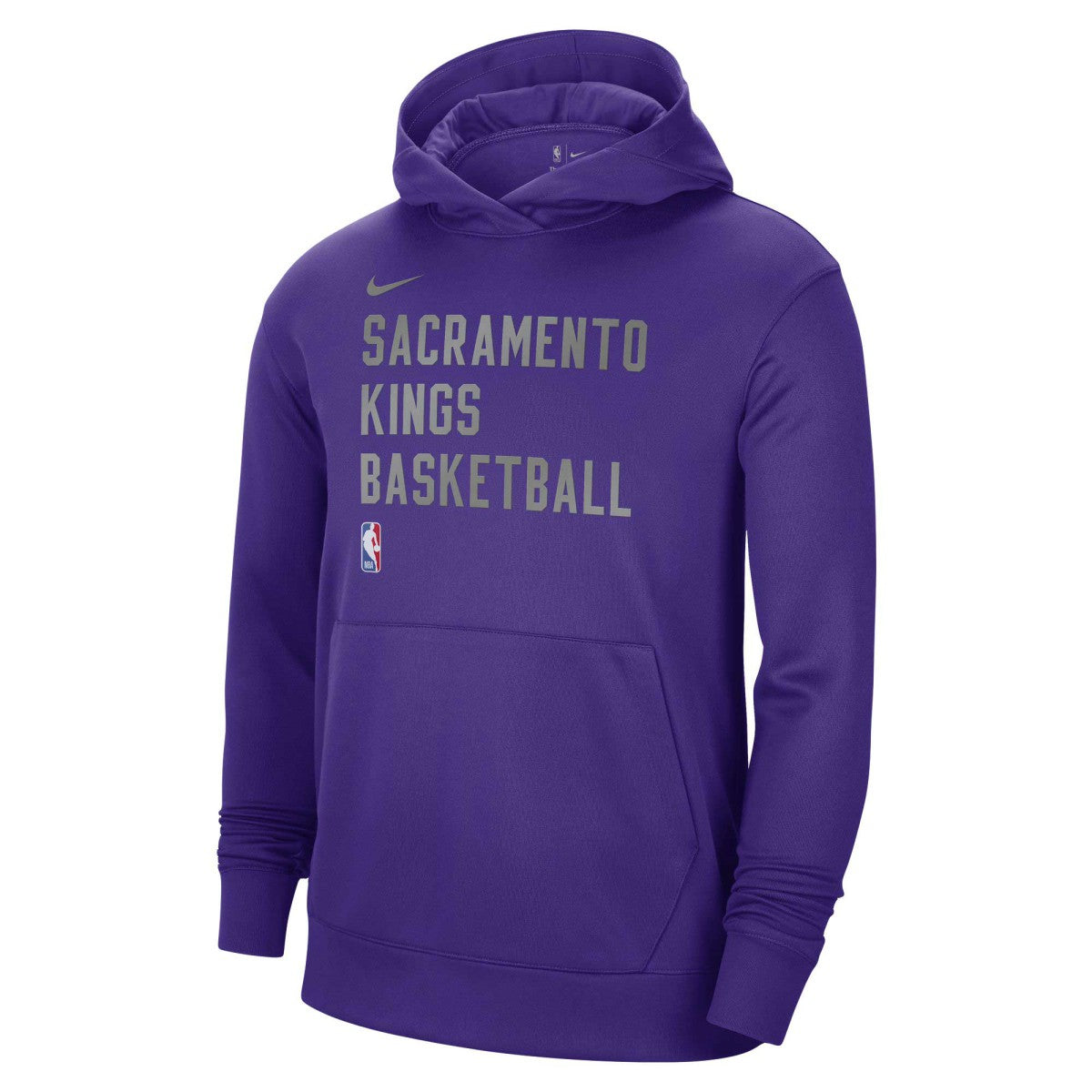 Nike - Sacramento Kings Unisex 2023/24 Performance Spotlight On-Court Practice Pullover Hoodie - Purple