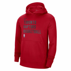 Nike - Toronto Raptors Unisex 2023/24 Performance Spotlight On-Court Practice Pullover Hoodie - Red