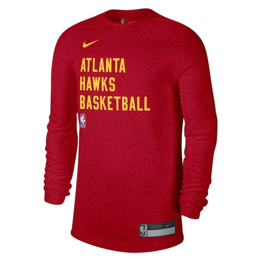 Nike - Atlanta Hawks Unisex 2023/24 Legend On-Court Practice Long Sleeve T-Shirt - Red