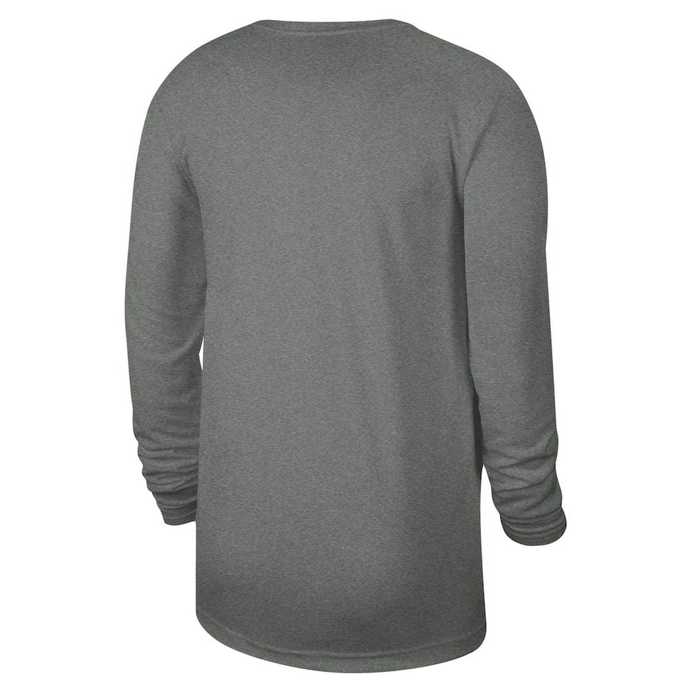 Nike - Brooklyn Nets Unisex 2023/24 Legend On-Court Practice Long Sleeve T-Shirt - Heather Gray