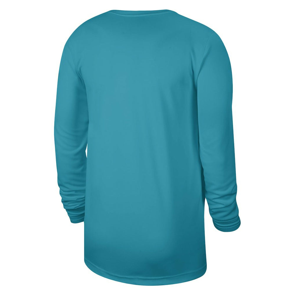 NBA - Charlotte Hornets Jordan Brand Unisex 2023/24 Legend On-Court Practice Long Sleeve T-Shirt - Teal