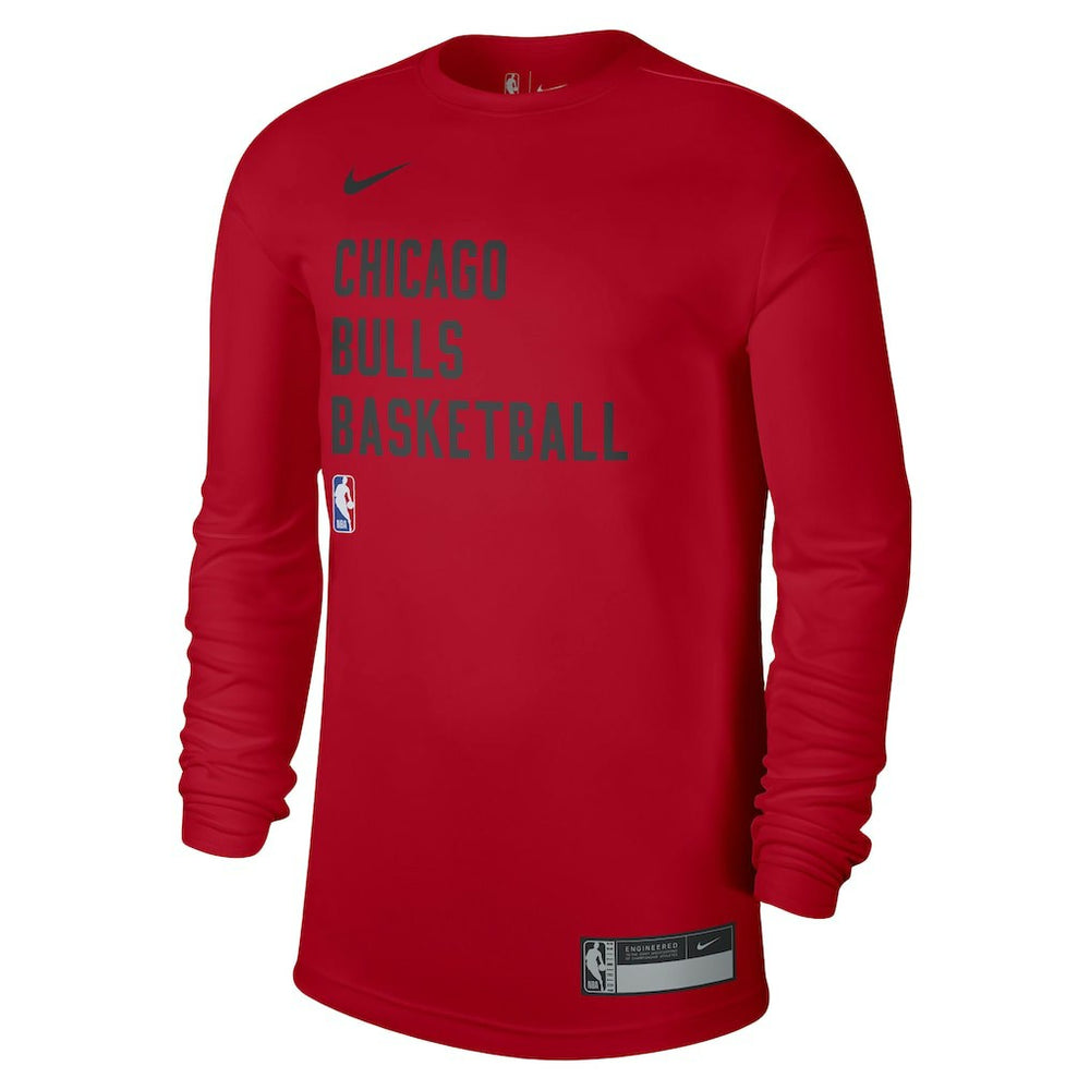 Nike - Chicago Bulls Unisex 2023/24 Legend On-Court Practice Long Sleeve T-Shirt - Red