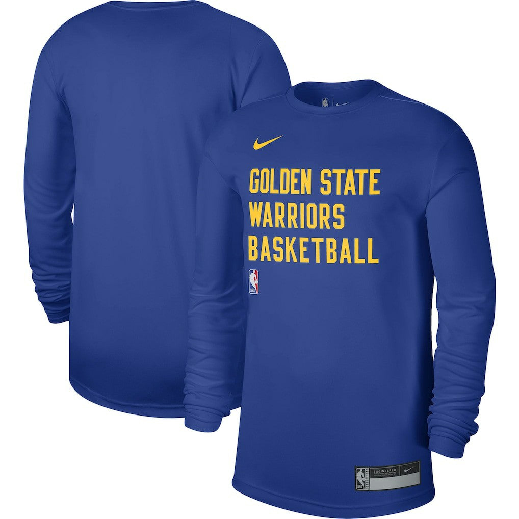 Nike - Golden State Warriors Unisex 2023/24 Legend On-Court Practice Long Sleeve T-Shirt - Royal
