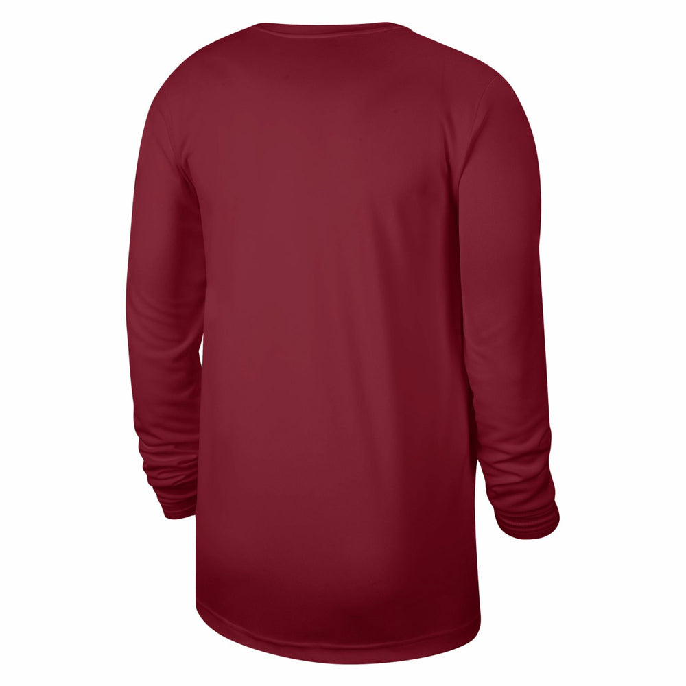 Nike - Miami Heat Unisex 2023/24 Legend On-Court Practice Long Sleeve T-Shirt - Red