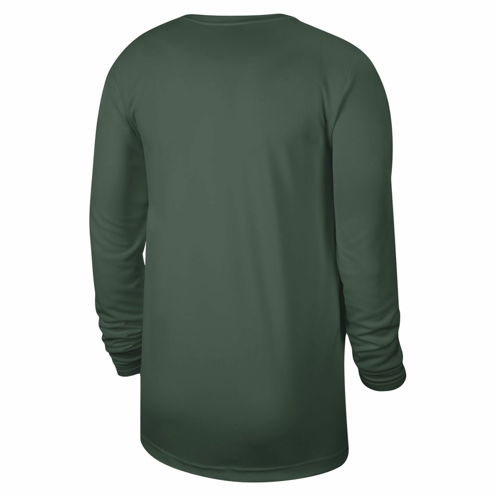 Nike - Milwaukee Bucks Unisex 2023/24 Legend On-Court Practice Long Sleeve T-Shirt - Hunter Green