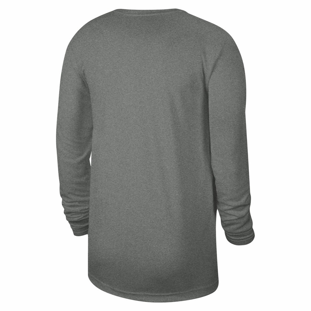 Nike - New Orleans Pelicans Unisex 2023/24 Legend On-Court Practice Long Sleeve T-Shirt - Heather Gray