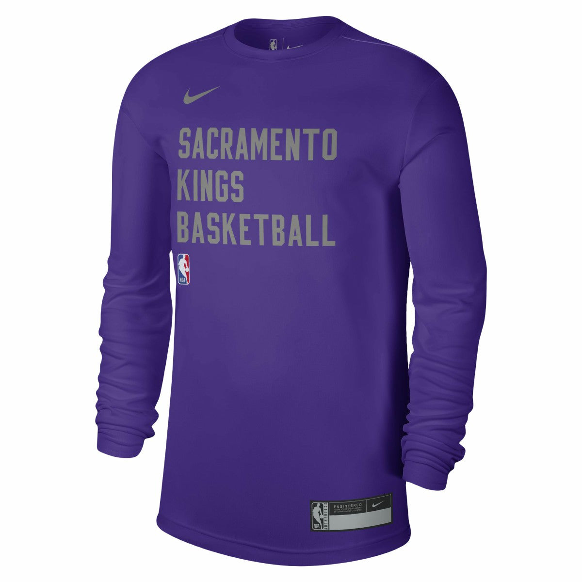 Nike - Sacramento Kings Unisex 2023/24 Legend On-Court Practice Long Sleeve T-Shirt - Purple