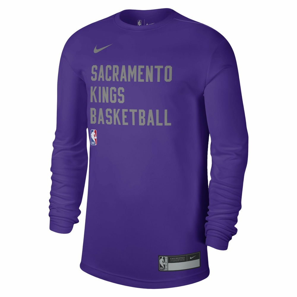Nike - Sacramento Kings Unisex 2023/24 Legend On-Court Practice Long Sleeve T-Shirt - Purple