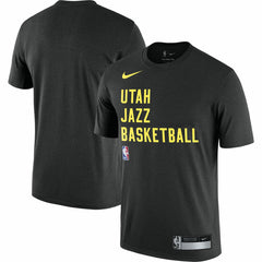 Nike - Utah Jazz 2023/24 Sideline Legend Performance Practice T-Shirt - Black