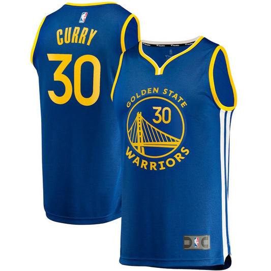 Stephen Curry Golden State Warriors Big & Tall Fast Break Player Jersey sale - Royal sale - Icon Edition | NBA Jerseys