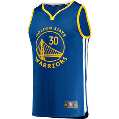 Fanatics - Stephen Curry Golden State Warriors Big & Tall Fast Break Player Jersey - Royal - Icon Edition