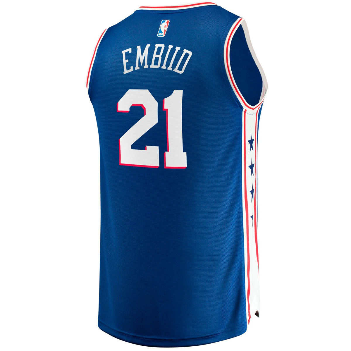 Fanatics - Joel Embiid Philadelphia 76ers Big & Tall Fast Break Player Jersey - Royal - Icon Edition
