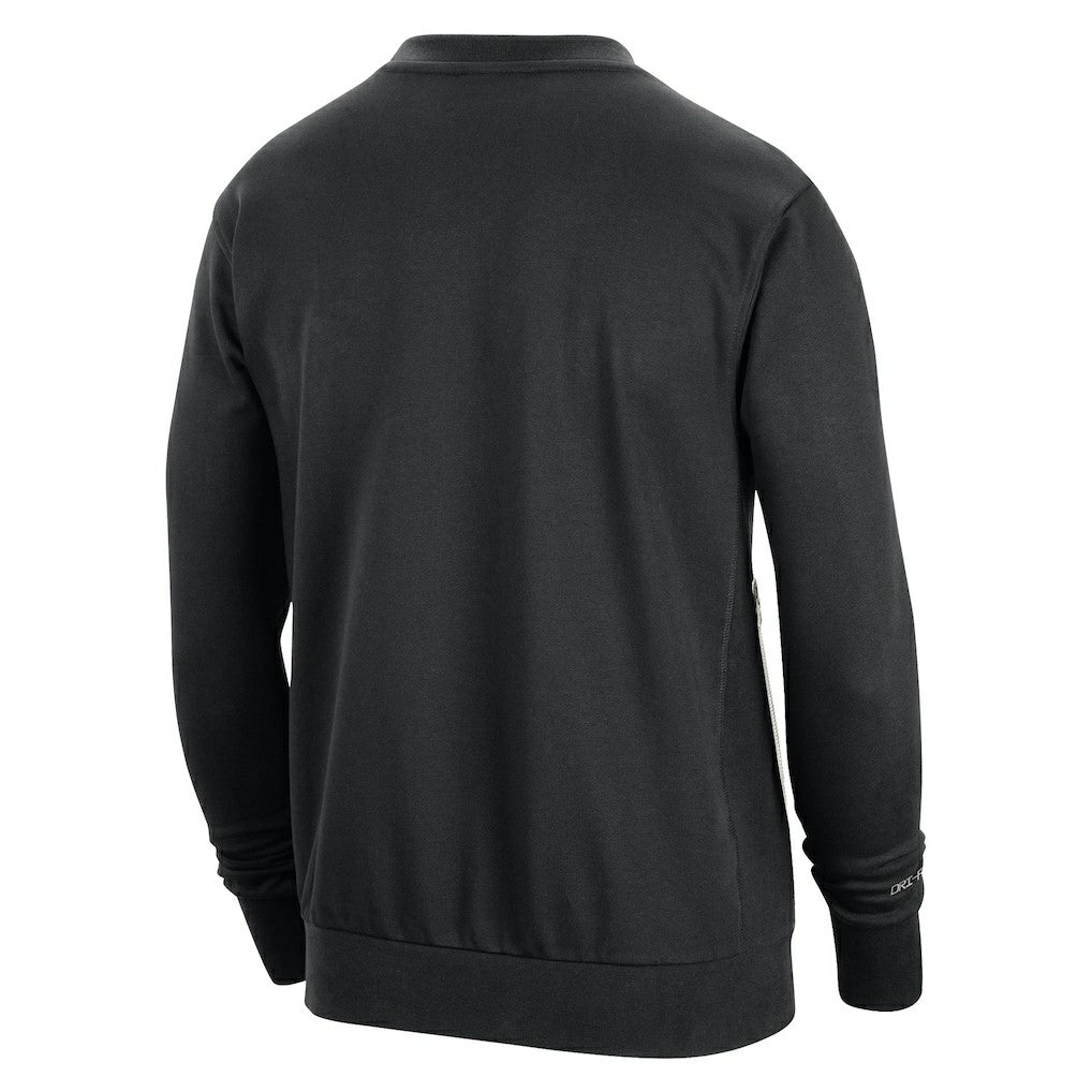 Nike - Chicago Bulls 2023/24 Authentic Standard Issue Travel Performance Pullover Sweatshirt - Black