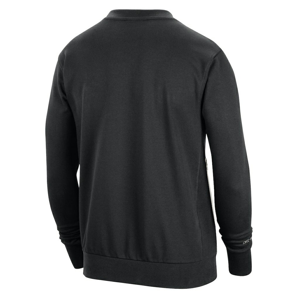 Nike - Chicago Bulls 2023/24 Authentic Standard Issue Travel Performance Pullover Sweatshirt - Black