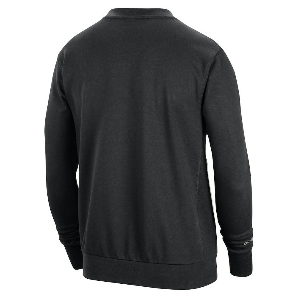 Nike - Golden State Warriors 2023/24 Authentic Standard Issue Travel Performance Pullover Sweatshirt - Black