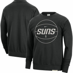 Nike - Phoenix Suns 2023/24 Authentic Standard Issue Travel Performance Pullover Sweatshirt - Black