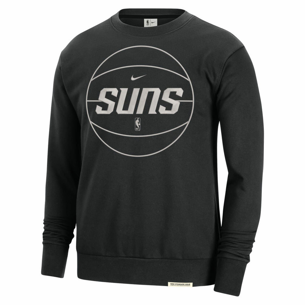 Nike - Phoenix Suns 2023/24 Authentic Standard Issue Travel Performance Pullover Sweatshirt - Black