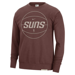 Nike - Phoenix Suns 2023/24 Authentic Standard Issue Travel Performance Pullover Sweatshirt - Garnet