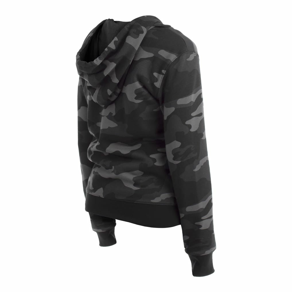 Cincinnati Bengals New Era Women's Camo Full-Zip Hoodie Black - NFL