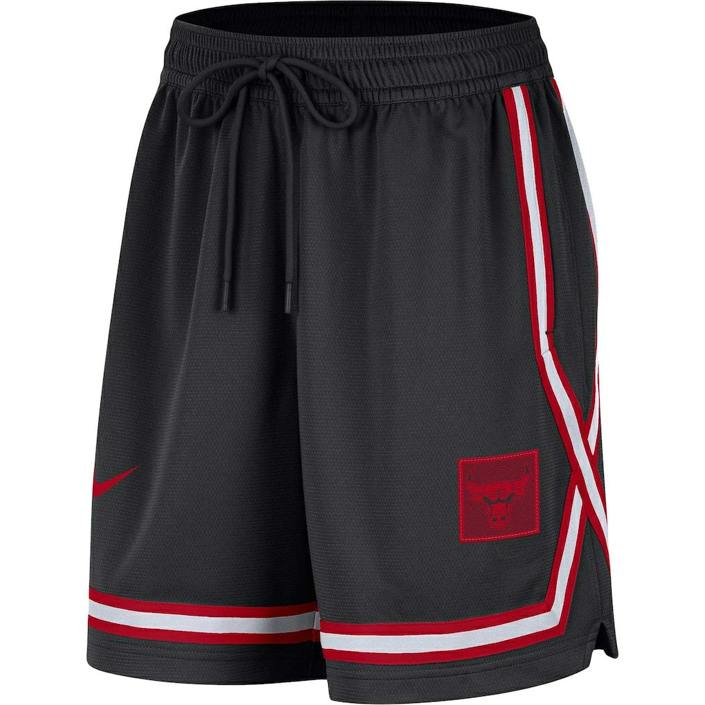 Nike - Chicago Bulls Women's Sideline Fly Crossover Performance Shorts - Black