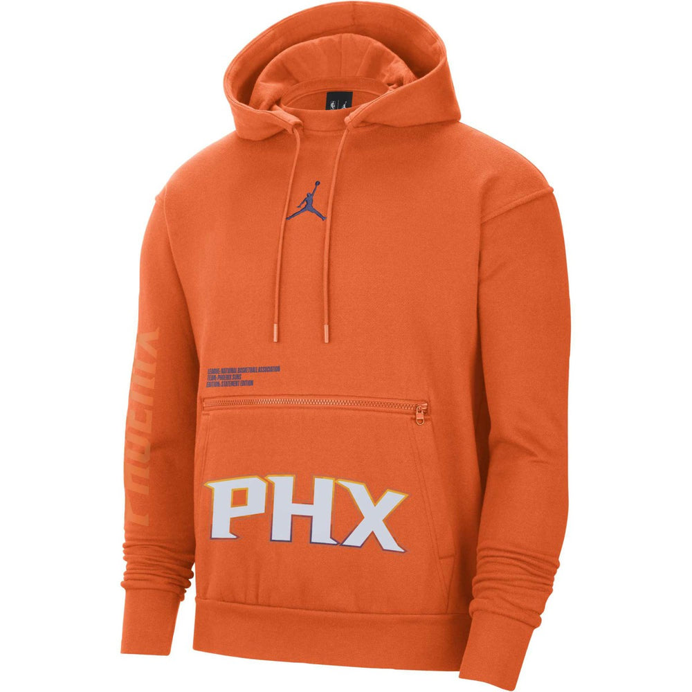 NBA - Phoenix Suns Jordan Brand Courtside Statement Edition Pullover Hoodie - Orange