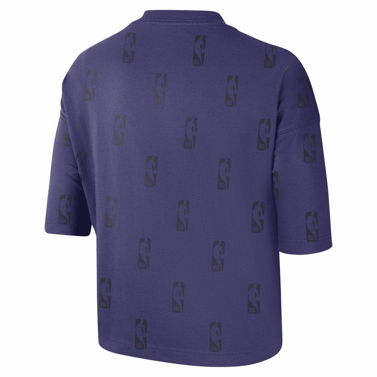 Nike - Phoenix Suns Women's Allover NBA Logo Boxy T-Shirt - Purple