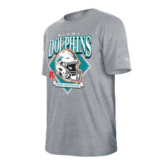 Miami Dolphins New Era Team Logo T-Shirt Gray - NFL