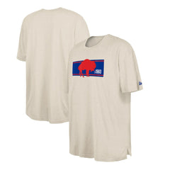 Buffalo Bills New Era Third Down Big & Tall Historic T-Shirt Cream - NFL