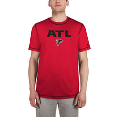 Atlanta Falcons New Era Third Down Puff Print T-Shirt Red - NFL