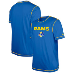 Los Angeles Rams New Era Third Down Puff Print T-Shirt Royal - NFL