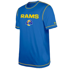 Los Angeles Rams New Era Third Down Puff Print T-Shirt Royal - NFL